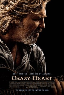 Crazy Heart Poster with Hanger