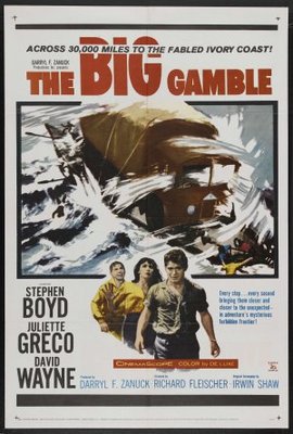 The Big Gamble Wooden Framed Poster