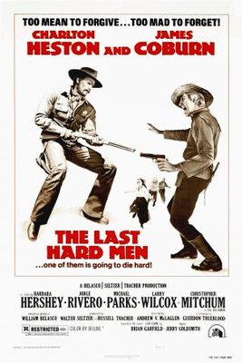 The Last Hard Men Wooden Framed Poster
