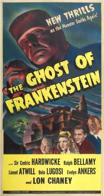 The Ghost of Frankenstein Canvas Poster