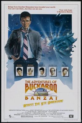 The Adventures of Buckaroo Banzai Across the 8th Dimension Poster with Hanger