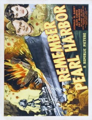 Remember Pearl Harbor Poster with Hanger
