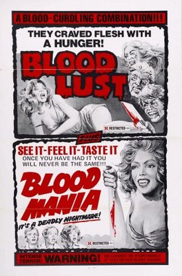 Blood Mania Wooden Framed Poster