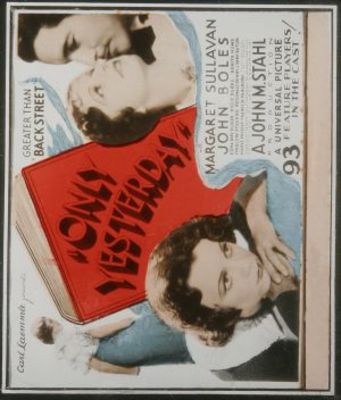 Only Yesterday Canvas Poster