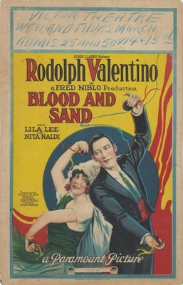 Blood and Sand Poster with Hanger