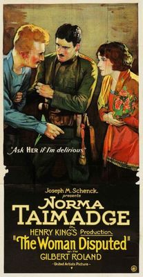 The Woman Disputed Wooden Framed Poster