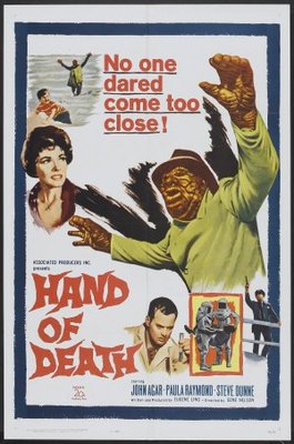 Hand of Death Metal Framed Poster