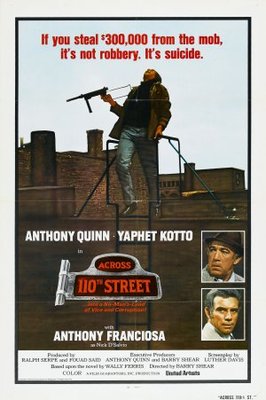 Across 110th Street Poster with Hanger