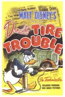 Donald's Tire Trouble Mouse Pad 639571