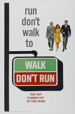 Walk Don't Run Wooden Framed Poster