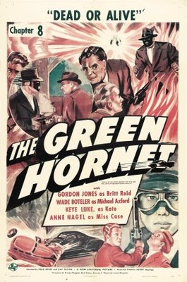 The Green Hornet Wooden Framed Poster