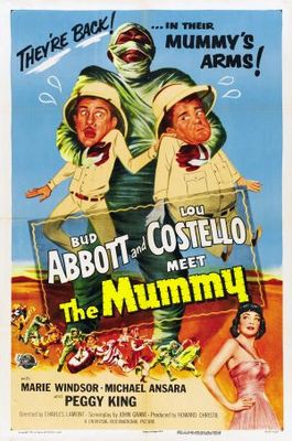 Abbott and Costello Meet the Mummy kids t-shirt
