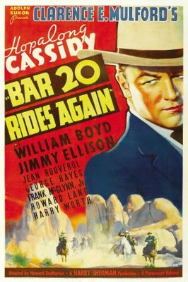 Bar 20 Rides Again Canvas Poster