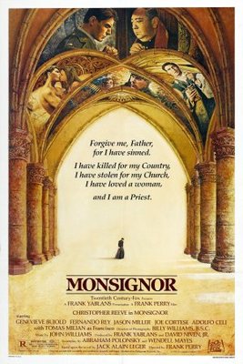 Monsignor Wooden Framed Poster