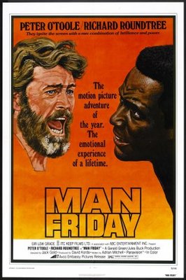 Man Friday Wooden Framed Poster