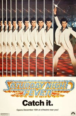 Saturday Night Fever Wooden Framed Poster