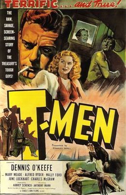 T-Men Poster with Hanger