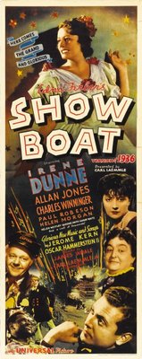 Show Boat Poster with Hanger