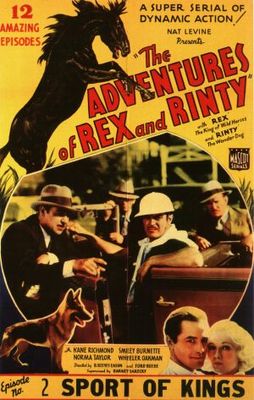 The Adventures of Rex and Rinty Wooden Framed Poster