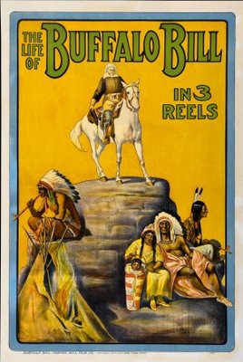 The Life of Buffalo Bill Wooden Framed Poster