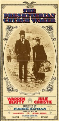 McCabe & Mrs. Miller Wooden Framed Poster