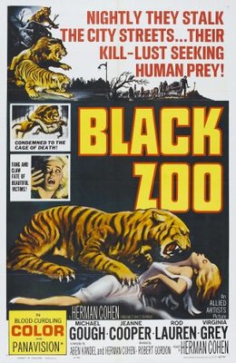 Black Zoo Canvas Poster