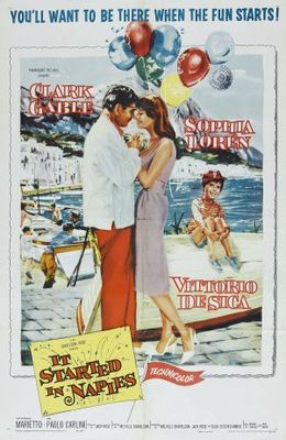 It Started in Naples Poster with Hanger