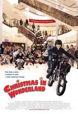 Christmas in Wonderland Poster with Hanger
