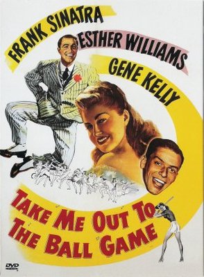 Take Me Out to the Ball Game Wooden Framed Poster