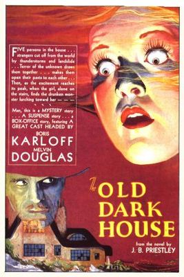 The Old Dark House Canvas Poster