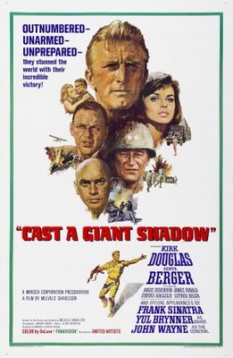 Cast a Giant Shadow Wooden Framed Poster