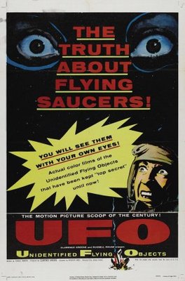 Unidentified Flying Objects: The True Story of Flying Saucers Canvas Poster