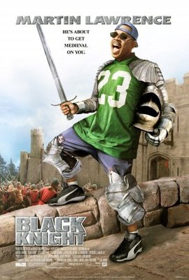 Black Knight Wooden Framed Poster