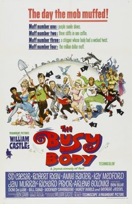 The Busy Body Wooden Framed Poster