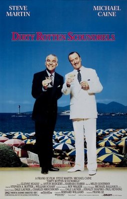 Dirty Rotten Scoundrels Poster with Hanger