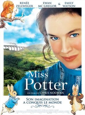 Miss Potter Wooden Framed Poster