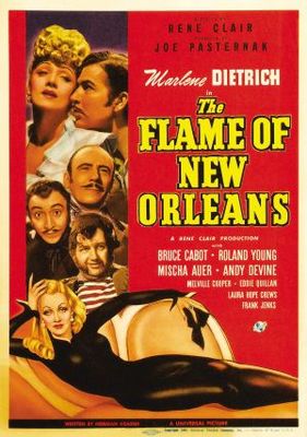 The Flame of New Orleans Wood Print
