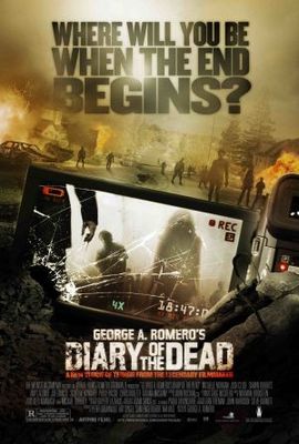 Diary of the Dead Metal Framed Poster