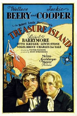 Treasure Island Poster with Hanger