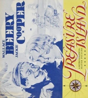 Treasure Island Poster with Hanger