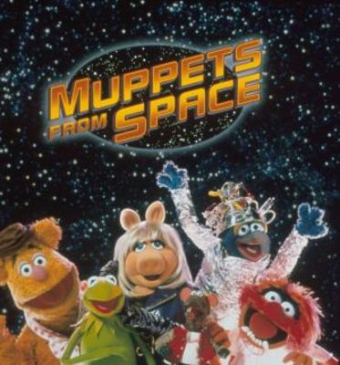 Muppets From Space Wooden Framed Poster