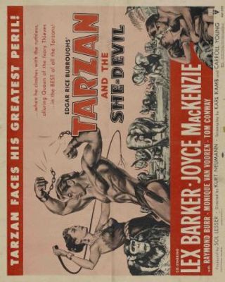 Tarzan and the She-Devil Canvas Poster