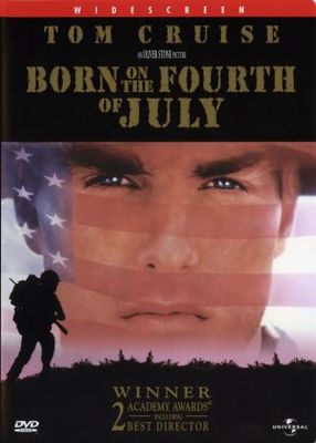 Born on the Fourth of July Wooden Framed Poster