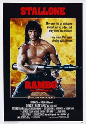 Rambo: First Blood Part II Wood Print