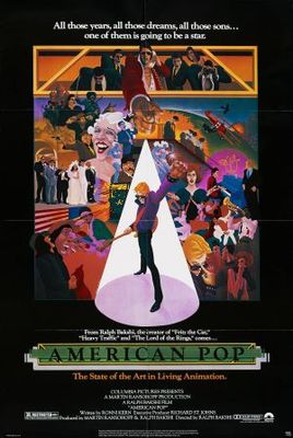 American Pop Poster with Hanger