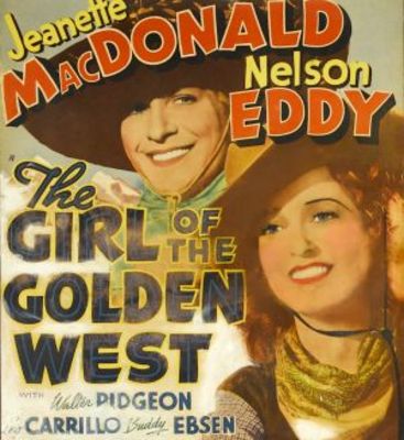 The Girl of the Golden West Metal Framed Poster