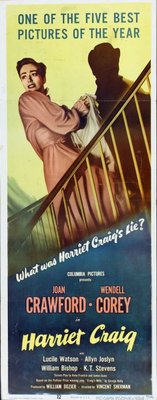 Harriet Craig Poster with Hanger