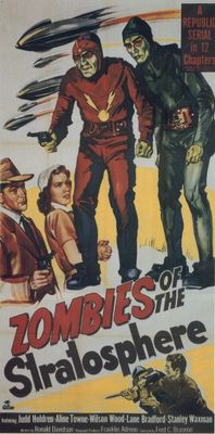 Zombies of the Stratosphere Wood Print