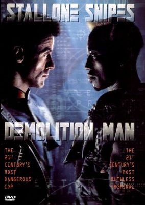 Demolition Man Poster with Hanger