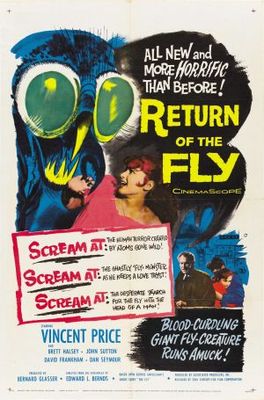 Return of the Fly Wooden Framed Poster